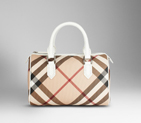 MEDIUM NOVA CHECK BOWLING BAG 37229691