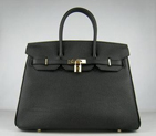 35CM Black Cowhells Stripe (gold) HBK35BCSG06