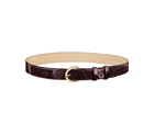 MONOGRAM VERNIS BELT M6979W