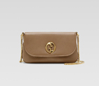 'gucci 1973' medium shoulder bag with oval GG orna 251820 A7MOT 2814