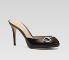'new hollywood' mid heel platform slide with horse 257630 AMJ00 1000