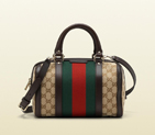 vintage web original GG canvas boston bag 269876 FWCZG 9791